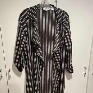 Charlotte Russe long striped cardigan